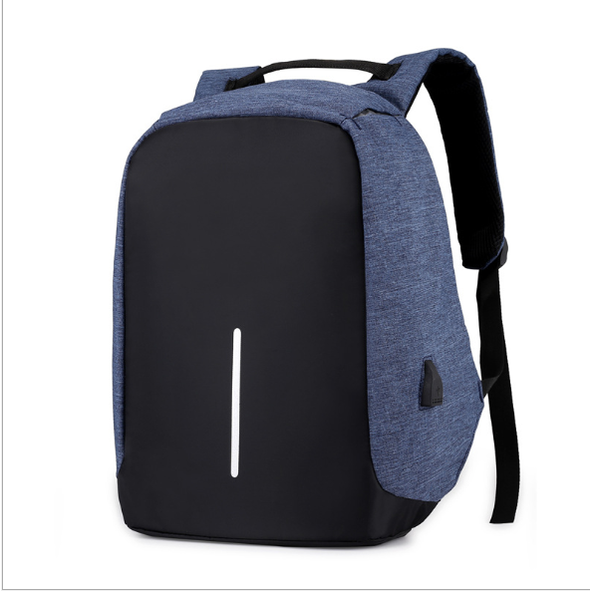 Backpack Laptop Bag Commuter Anti-Theft USB Charging Water Resistant - Image 14