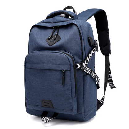 Backpack Laptop Bag USB Charging Work Commuter - Image 1