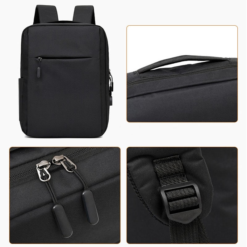 Backpack Laptop Bag USB Charging Work Commuter - Image 4