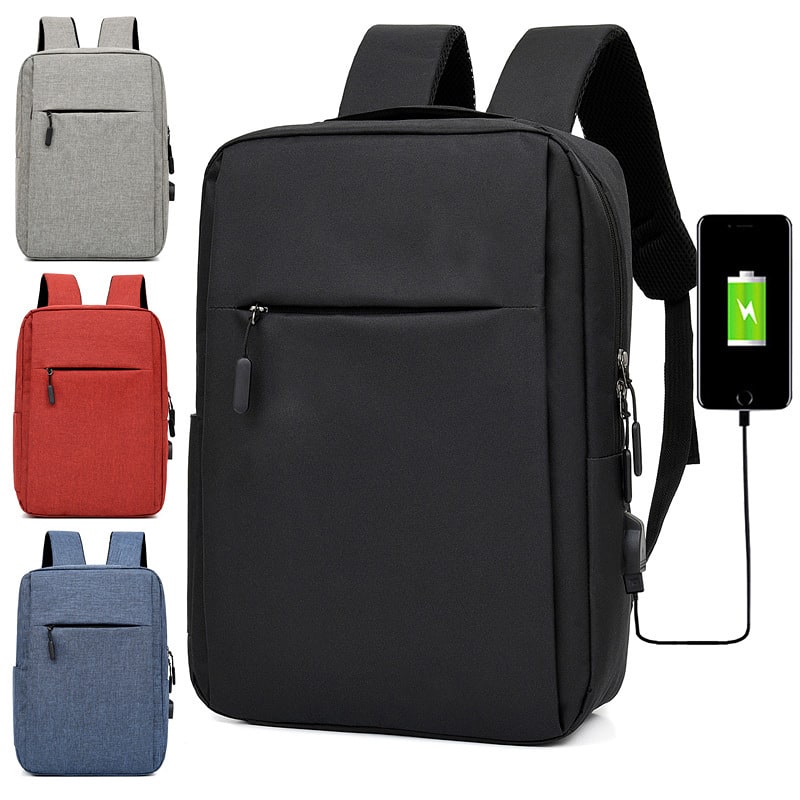 Backpack Laptop Bag USB Charging Work Commuter - Image 6
