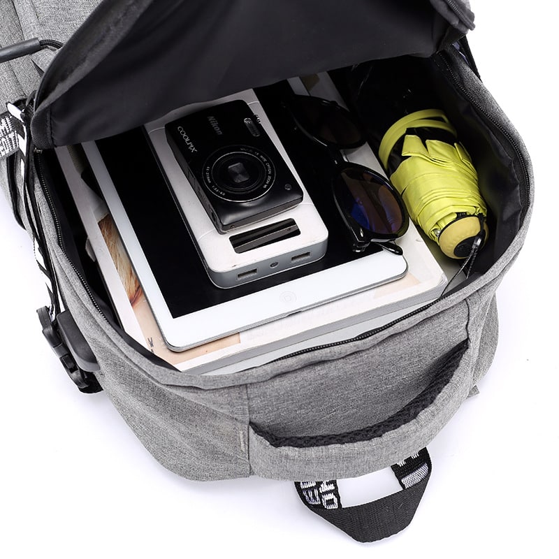 Backpack Laptop Bag USB Charging Work Commuter - Image 7
