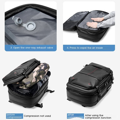 Backpack Travel Durable Vacuum Compression Laptop 17-Inch - Image 11