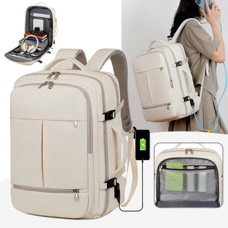 Backpack Travel Versatile Large Capacity Multiple Pockets - Image 11