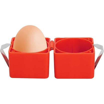 Baking Egg Holder Easy Orange Plastic Portable Travel Case - Image 15