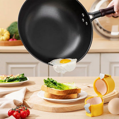 Baking Egg Holder Easy Orange Plastic Portable Travel Case - Image 8