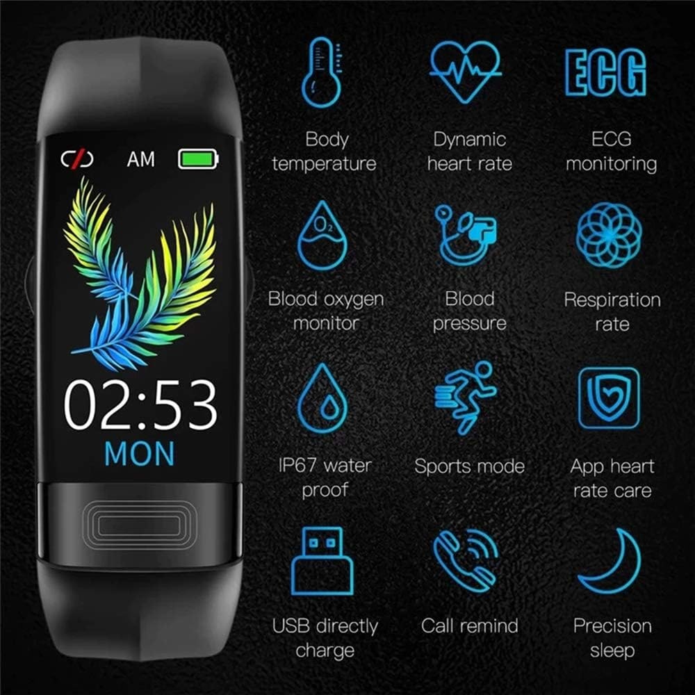 Blood Pressure Monitoring Smart Watch Heart Fitness Tracker - Image 2