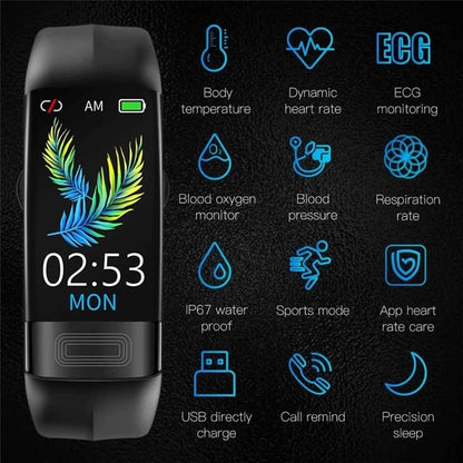 Blood Pressure Monitoring Smart Watch Heart Fitness Tracker - Image 2