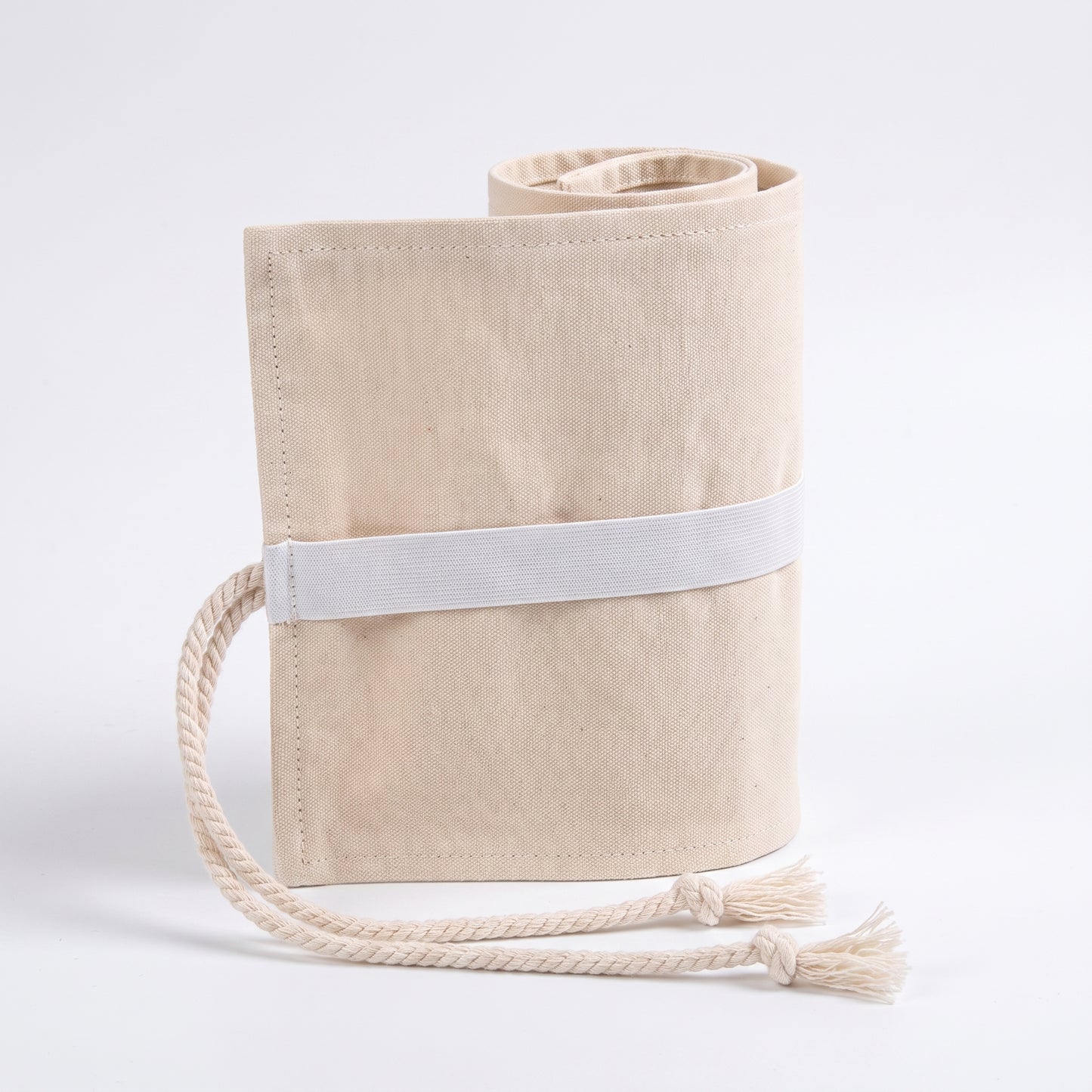 Pencil Case Pencil Holder Canvas Material Roll Up Pencil Roll - angle