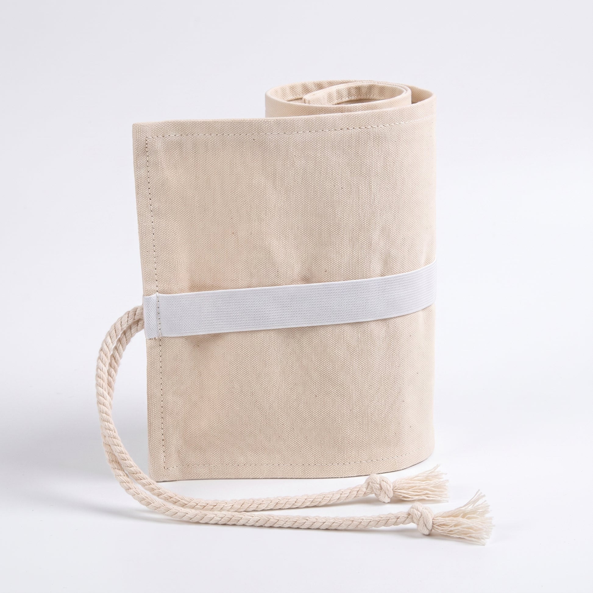 Pencil Case Pencil Holder Canvas Material Roll Up Pencil Roll - angle