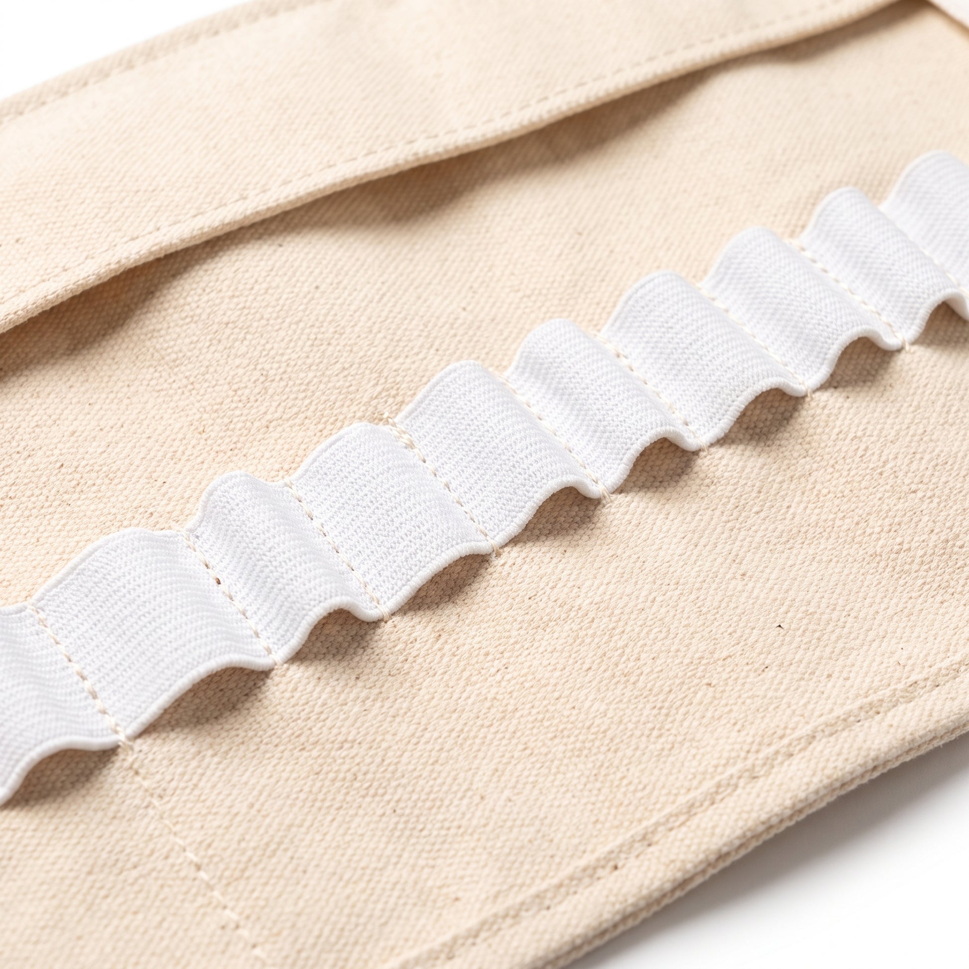 Pencil Case Pencil Holder Canvas Material Roll Up Pencil Roll - detail