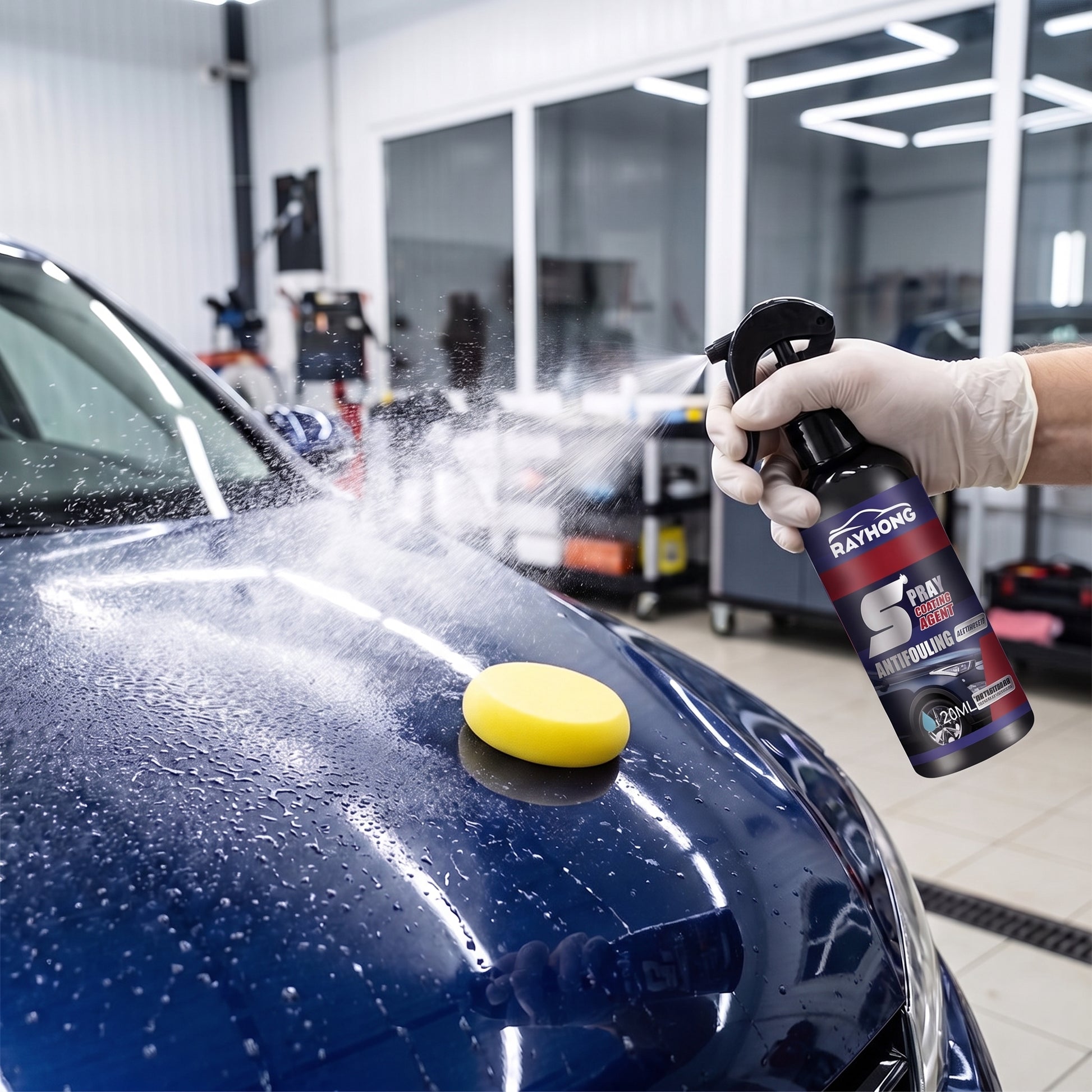 Car Detailing Vehicle Paint Protection Coating Spray Antifouling - Image 15