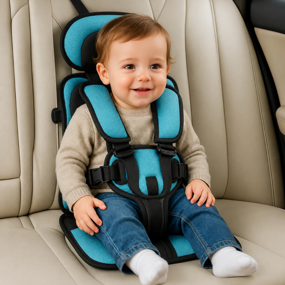 Car Seat for Travel Portable Car Seat Child 5 Point Harness Foldable - Image 1