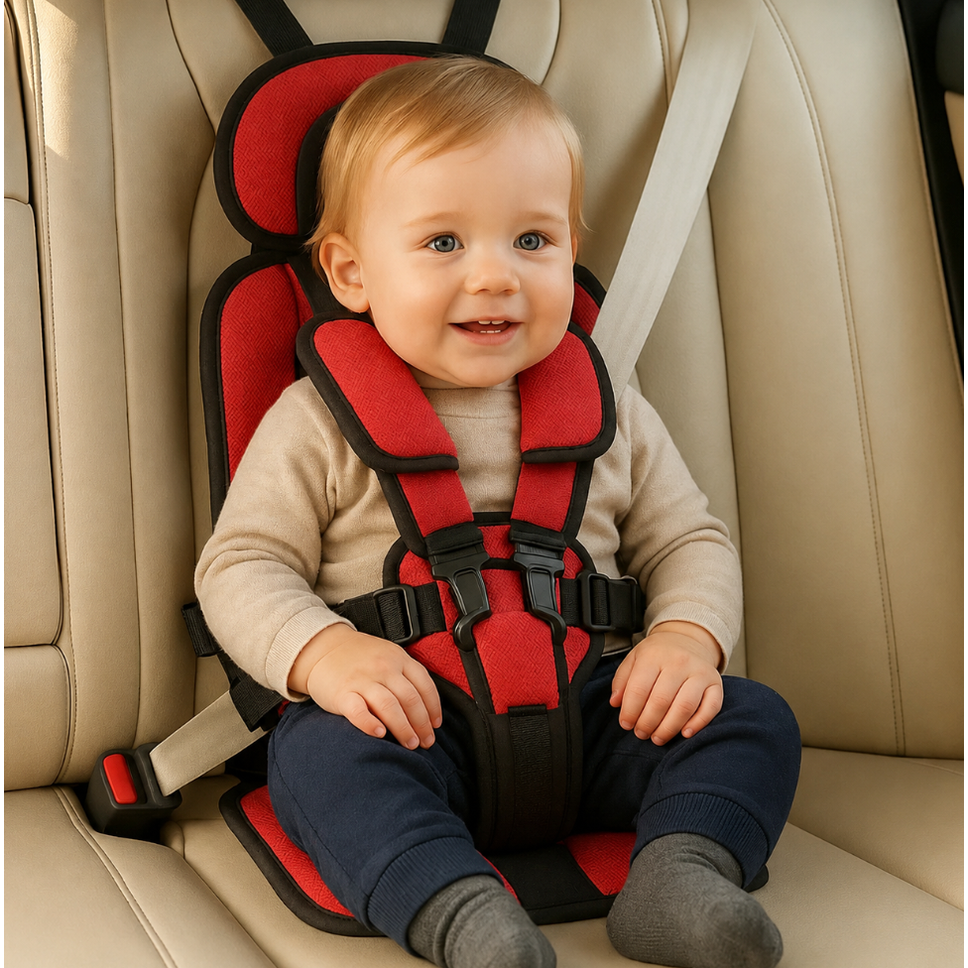 Car Seat for Travel Portable Car Seat Child 5 Point Harness Foldable - Image 2