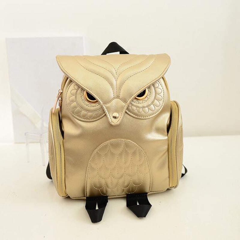 Cartoon Owl Backpack Cute Fashion Mini Shoulder Bag - Image 2