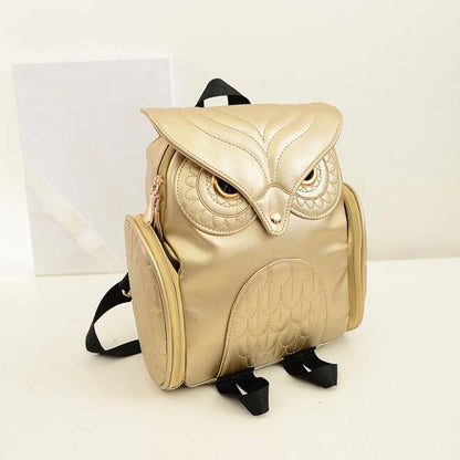 Cartoon Owl Backpack Cute Fashion Mini Shoulder Bag - Image 4