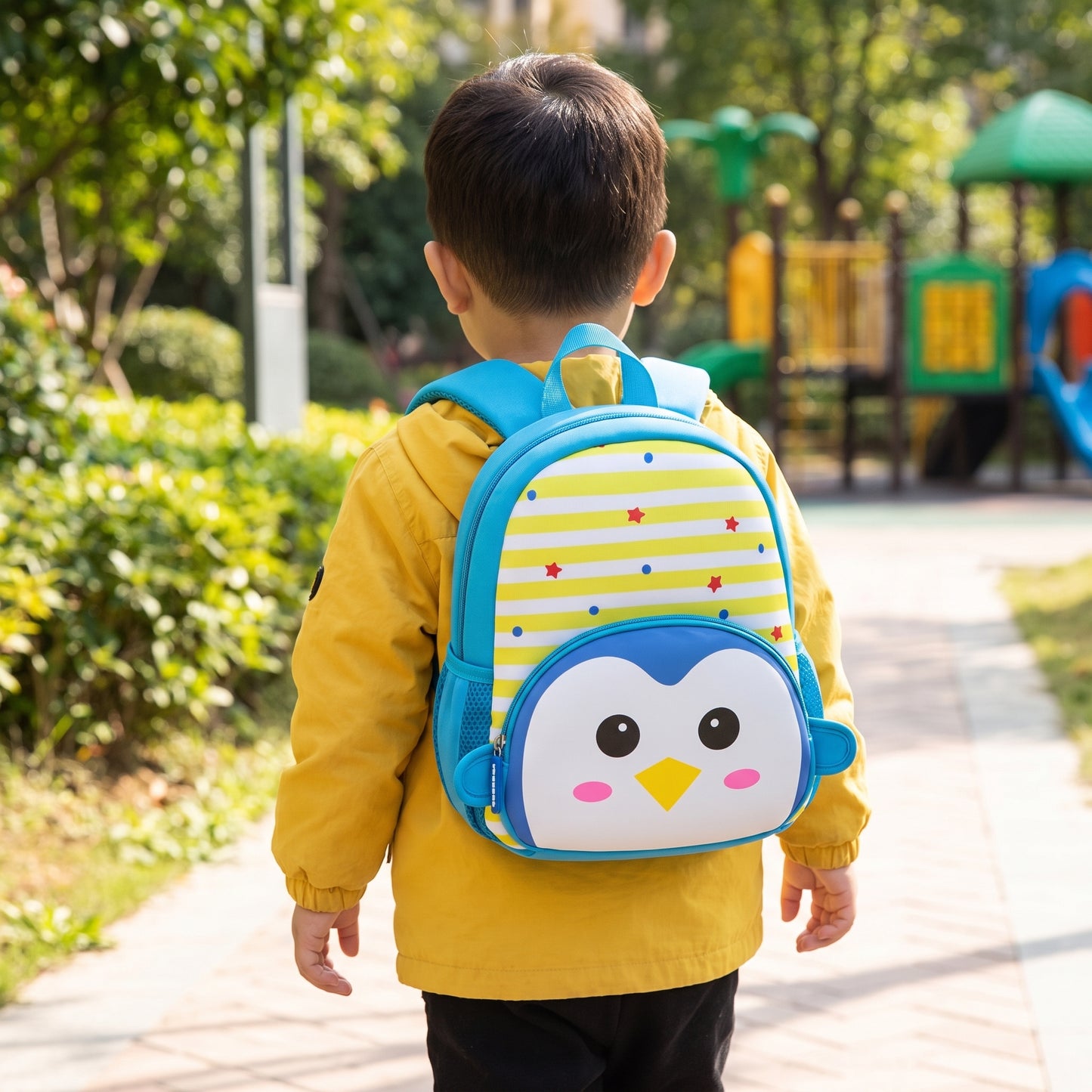 School Bag Childrens Backpack Animal Pocket Small Kids - hero