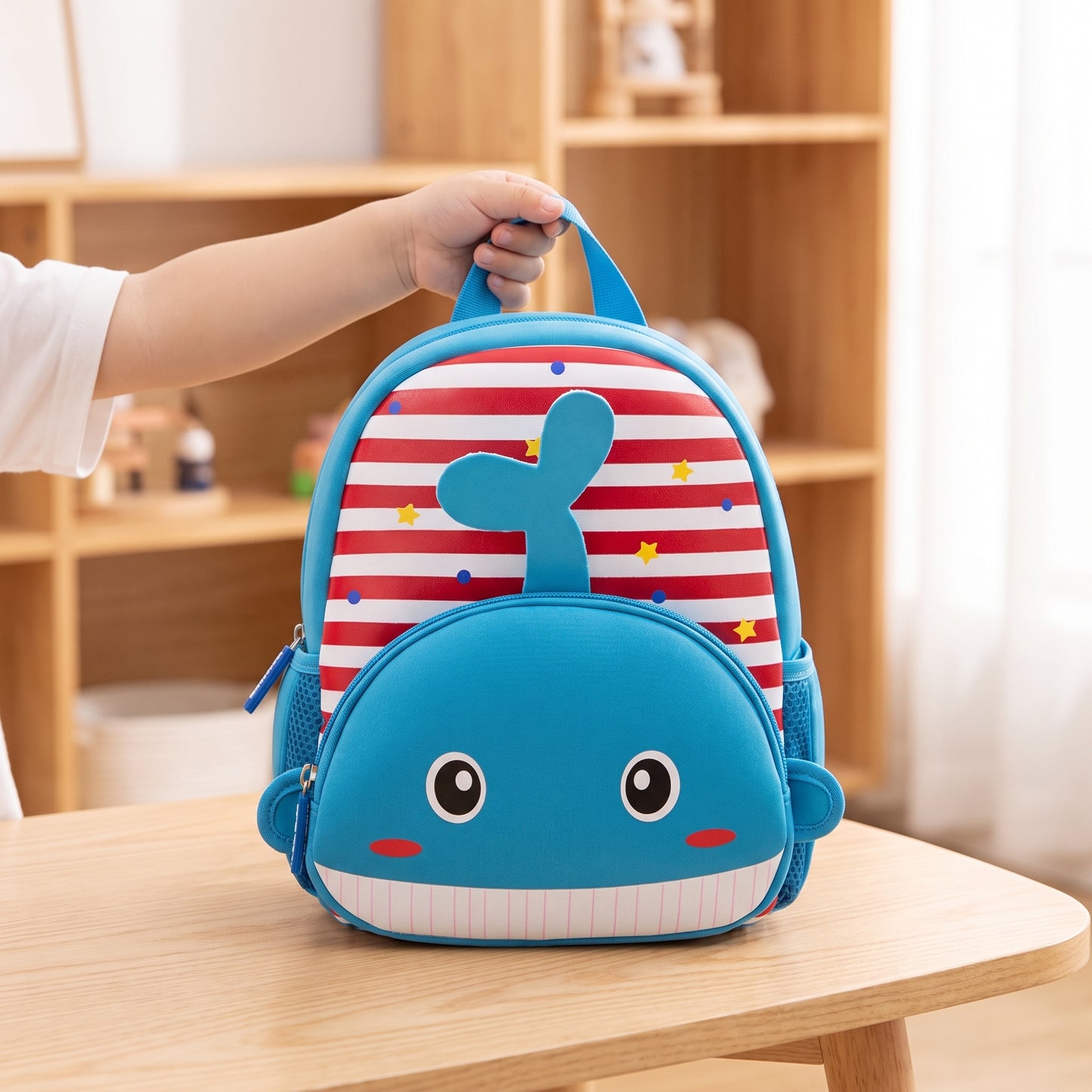 School Bag Childrens Backpack Animal Pocket Small Kids - scale