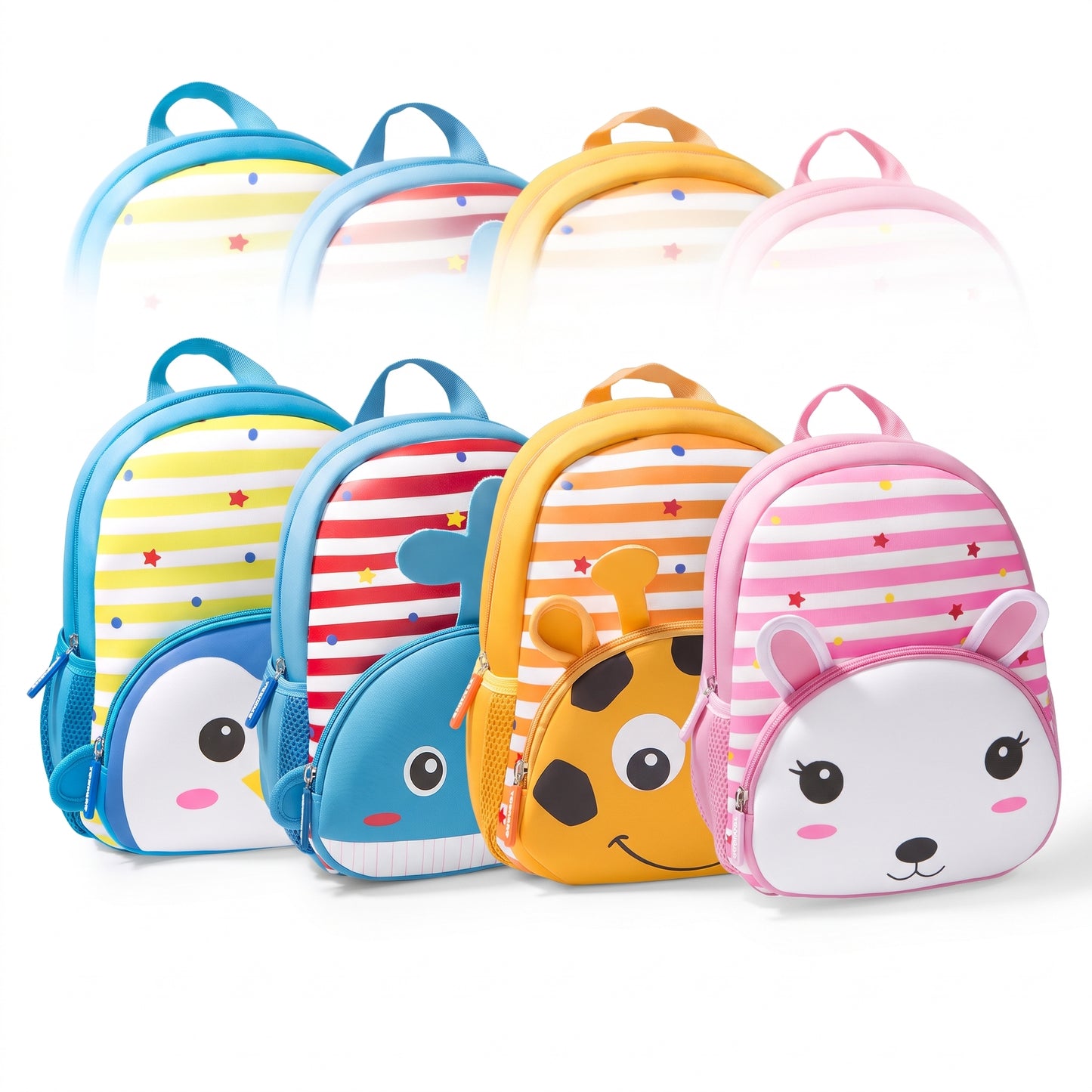 School Bag Childrens Backpack Animal Pocket Small Kids - studio