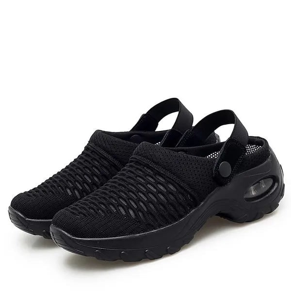 Clogs Cushion Shoes Slip-On Mesh Heel Strap Air - Image 2