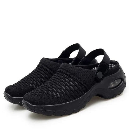 Clogs Cushion Shoes Slip-On Mesh Heel Strap Air - Image 2
