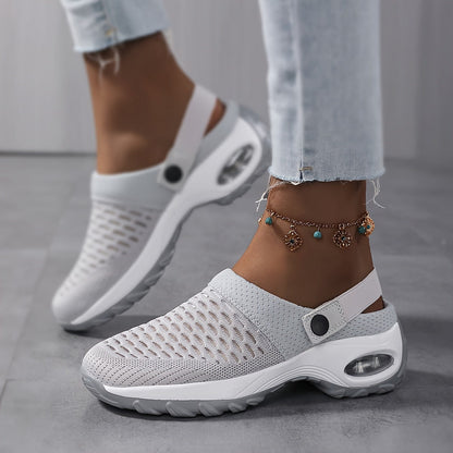 Clogs Cushion Shoes Slip-On Mesh Heel Strap Air - Image 5