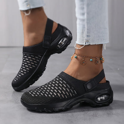 Clogs Cushion Shoes Slip-On Mesh Heel Strap Air - Image 7