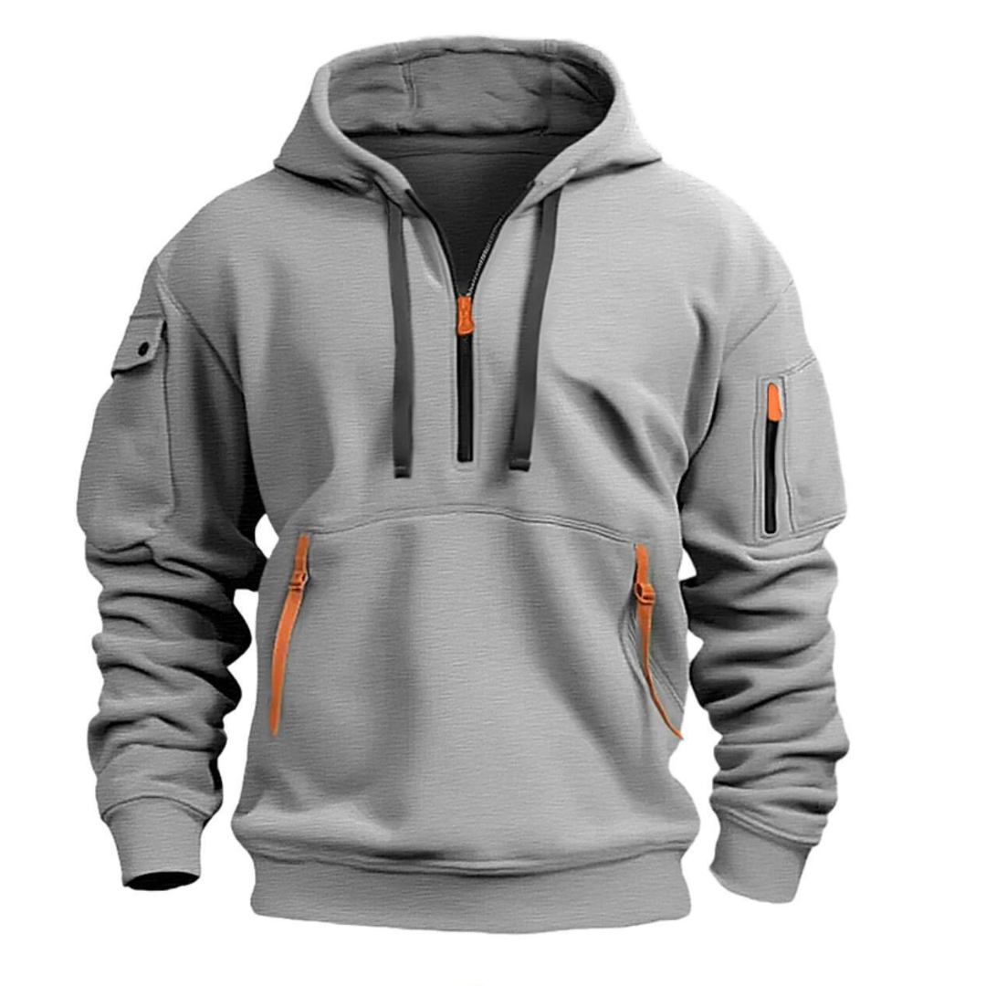 Comfortable Hoodie Men's Hoodie Men's Sweatshirt Zip Hoodie Zipper - Image 2