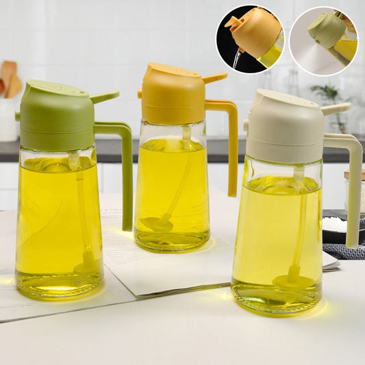 Cooking Oil Kitchen Oil Oil Dispenser Glass Oil and Vinegar Bottle - Image 1