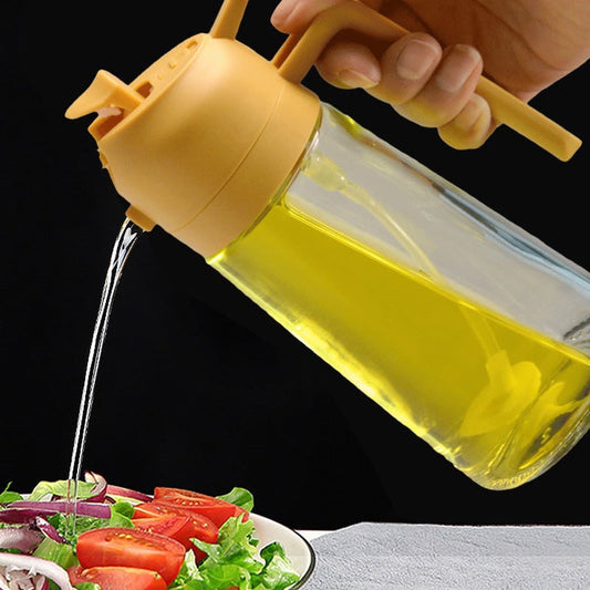 Cooking Oil Kitchen Oil Oil Dispenser Glass Oil and Vinegar Bottle - Image 2