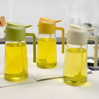 Cooking Oil Kitchen Oil Oil Dispenser Glass Oil and Vinegar Bottle - Image 3
