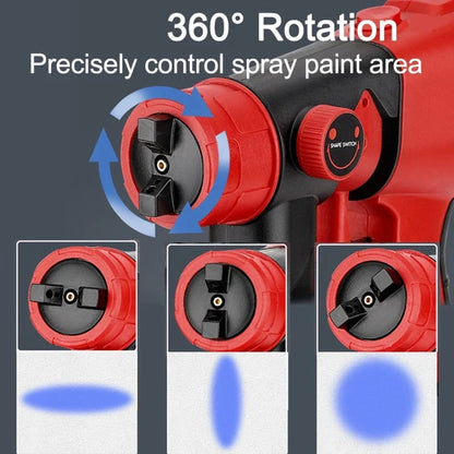 Cordless Paint Sprayer Electric Handheld With Portable Adjustable Spray Patterns And Non-slip Rubberized Handle - Image 2