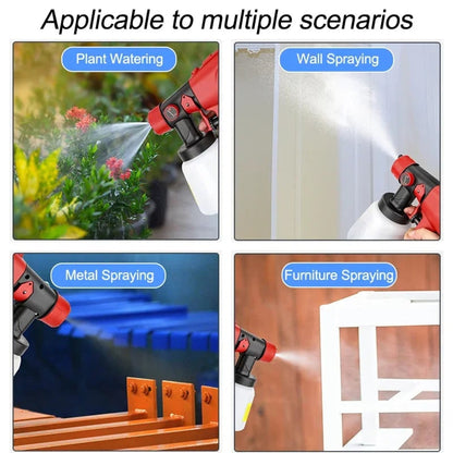 Cordless Paint Sprayer Electric Handheld With Portable Adjustable Spray Patterns And Non-slip Rubberized Handle - Image 6