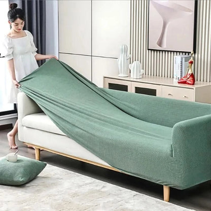 Couch Cover Stretch Sofa Cover Textured Fitted Sofa Slipcover - Image 5