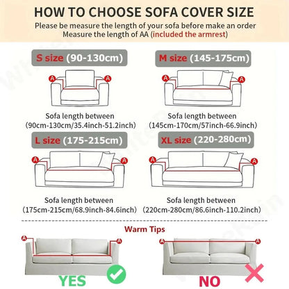 Couch Cover Stretch Sofa Cover Textured Fitted Sofa Slipcover - Image 6
