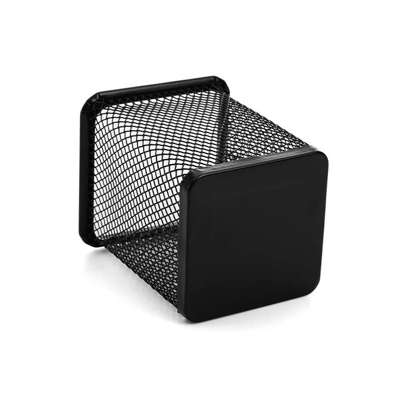 Desk Organiser Organizer Pencil Holder Black Metal Mesh Pen Pot - Image 3