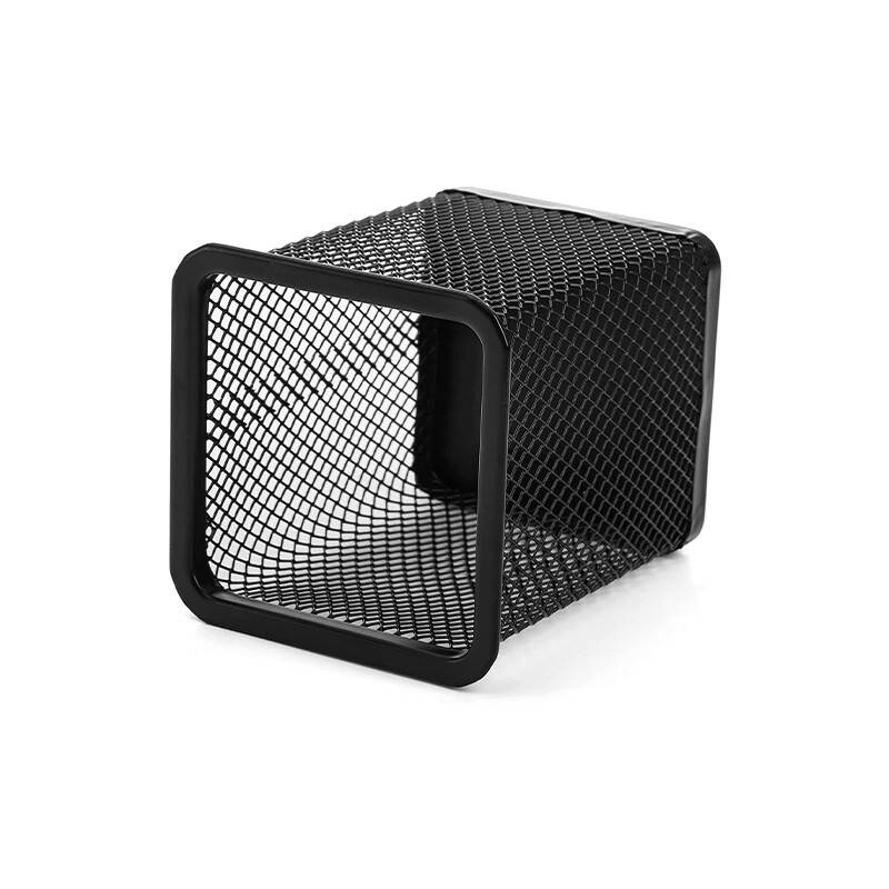 Desk Organiser Organizer Pencil Holder Black Metal Mesh Pen Pot - Image 4