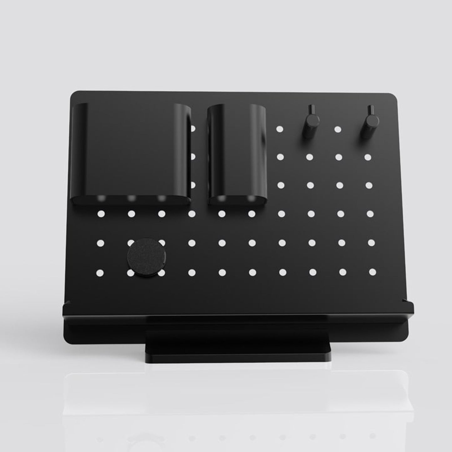 Desk Organizer Perforated Board Modular Stand Plastic Matte - Image 6