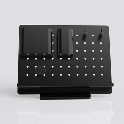 Desk Organizer Perforated Board Modular Stand Plastic Matte - Image 6