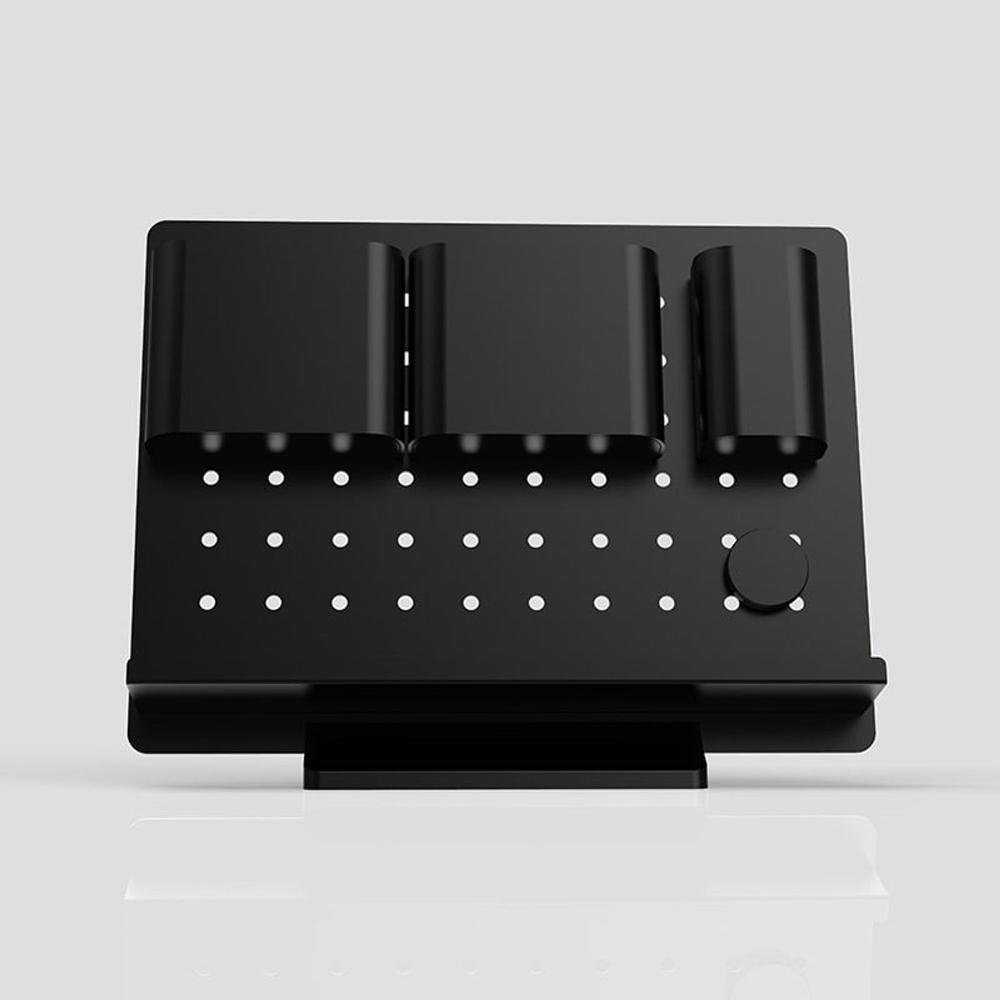 Desk Organizer Perforated Board Modular Stand Plastic Matte - Image 5