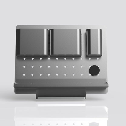 Desk Organizer Perforated Board Modular Stand Plastic Matte - Image 4