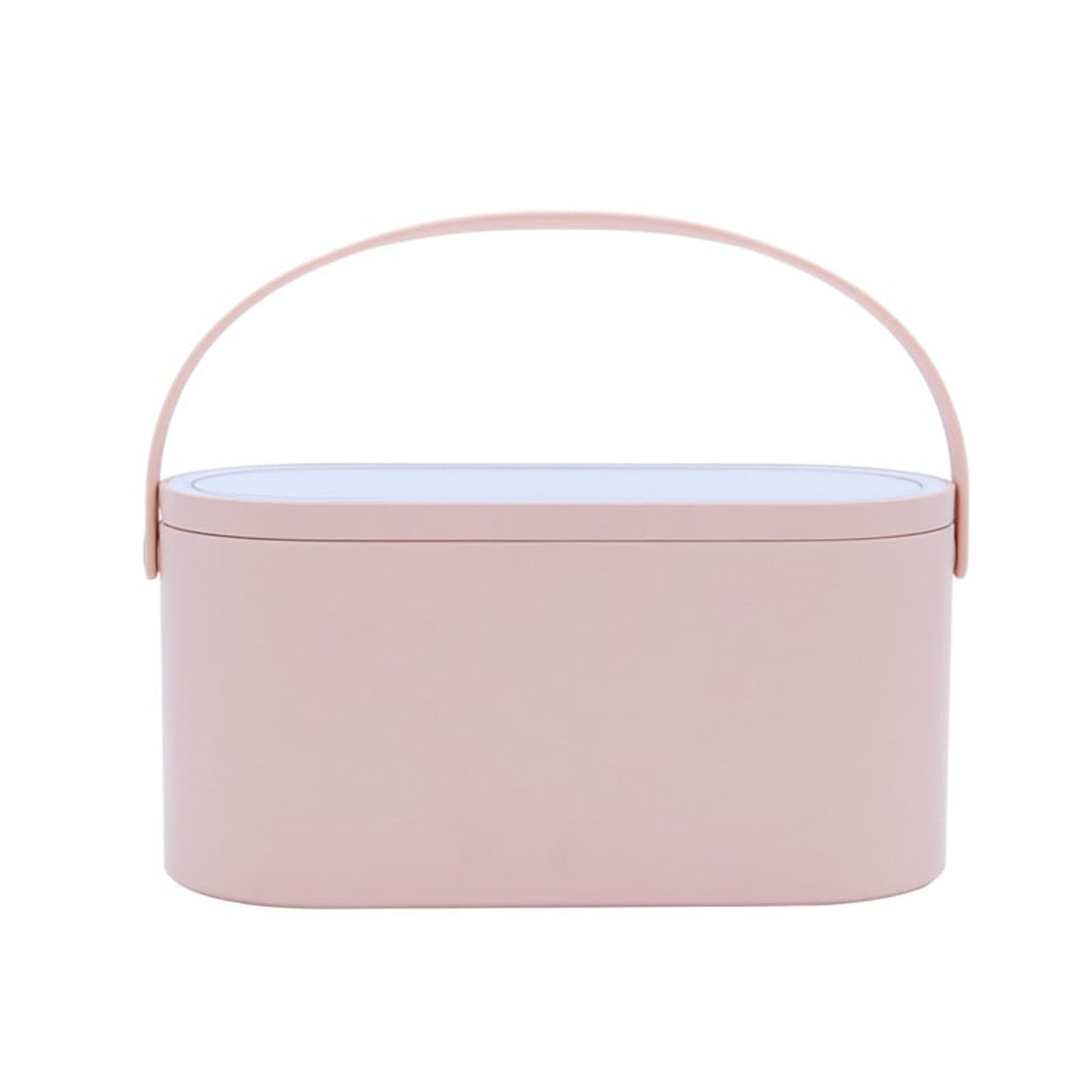 Desk Organizer Portable Cosmetic Box Mirror Handle - Image 8