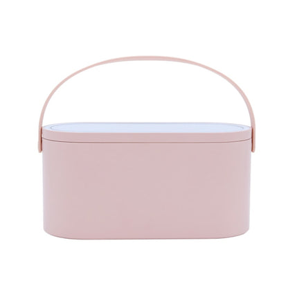 Desk Organizer Portable Cosmetic Box Mirror Handle - Image 8