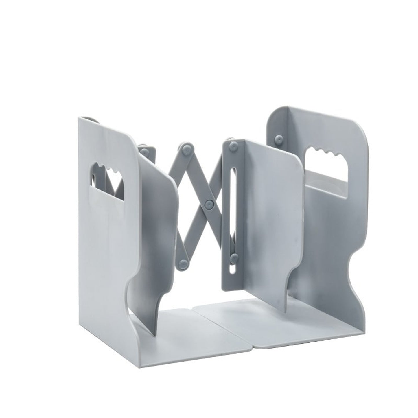 Desk Organizer Retractable Bookends Plastic Pen Holder - Image 7