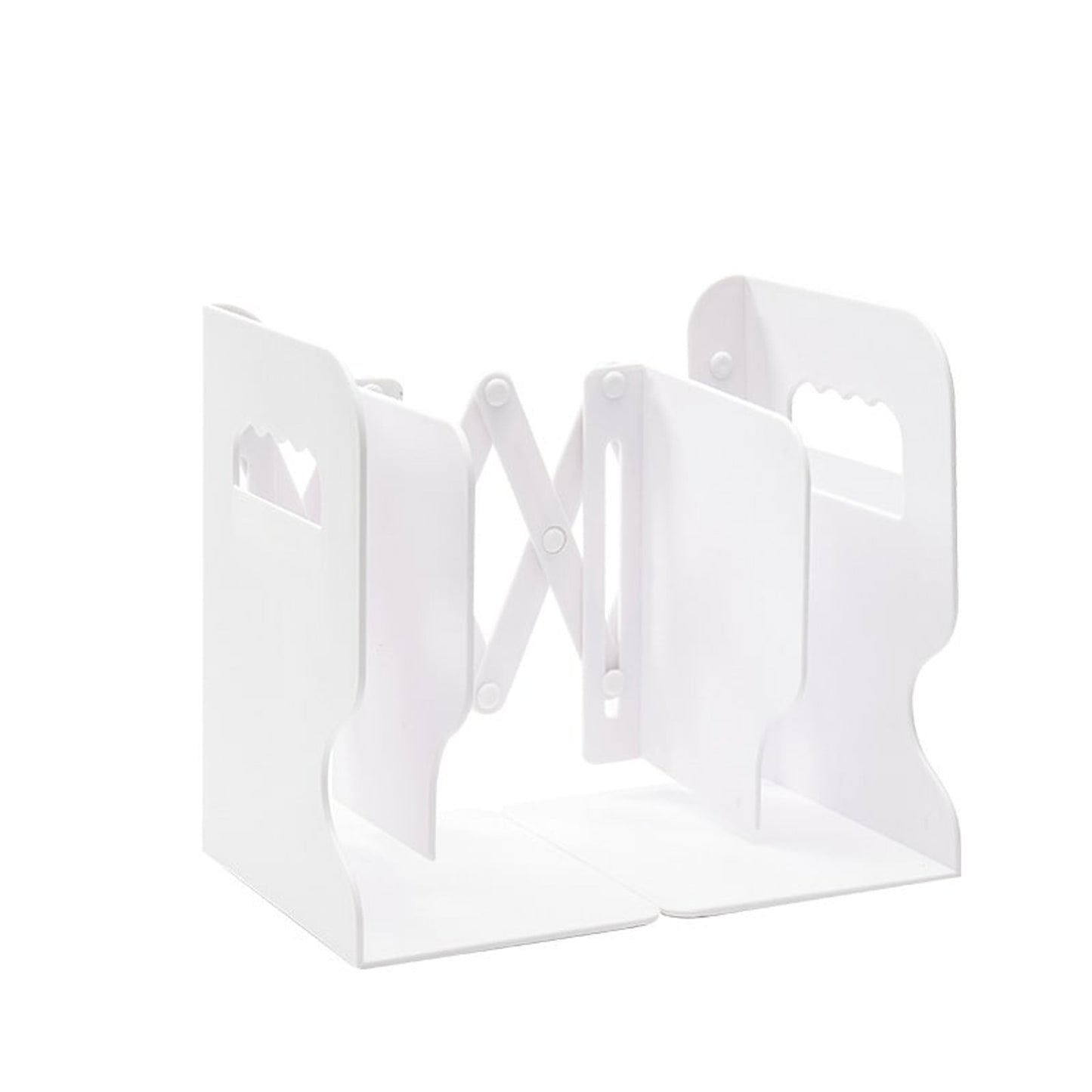 Desk Organizer Retractable Bookends Plastic Pen Holder - Image 8