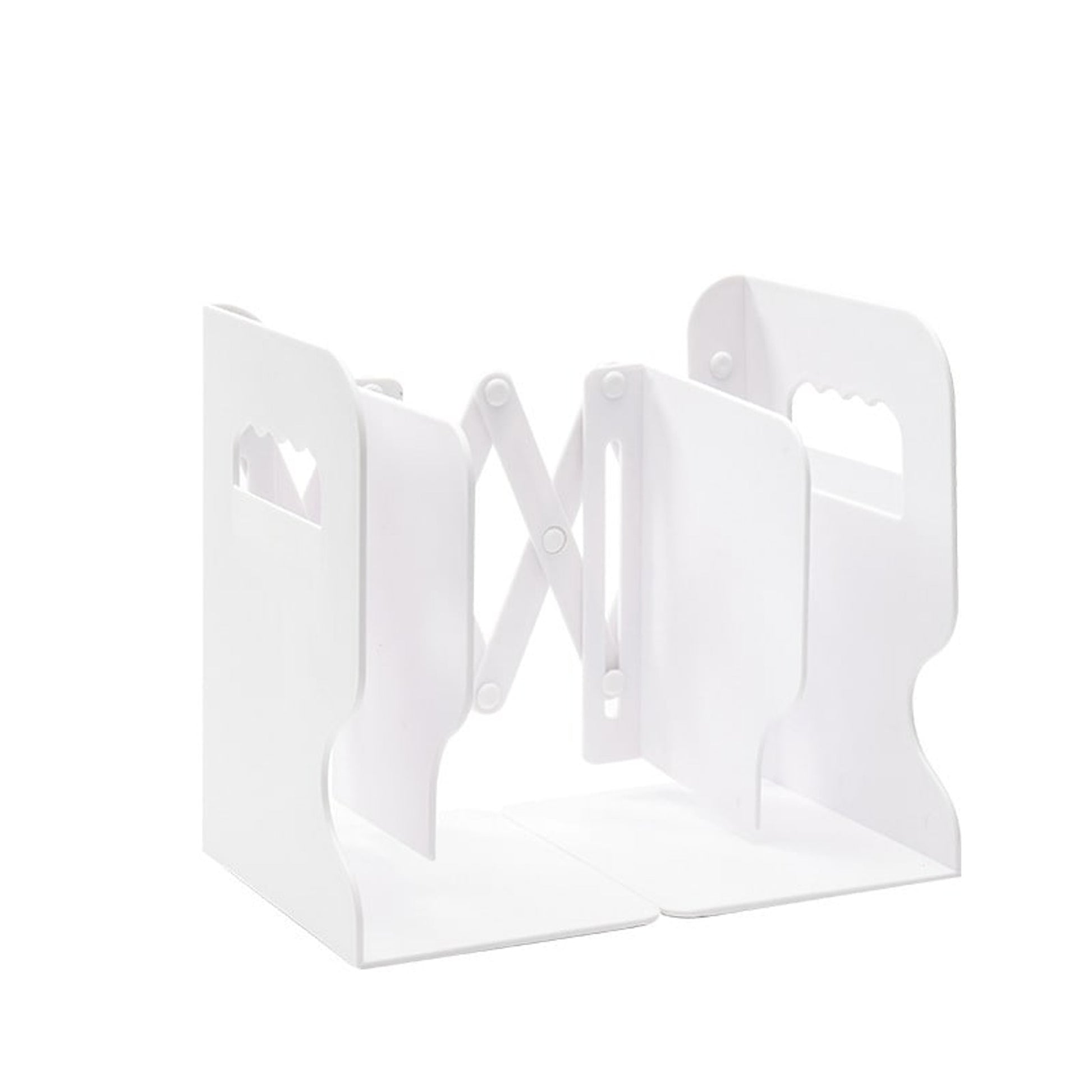 Desk Organizer Retractable Bookends Plastic Pen Holder - Image 8