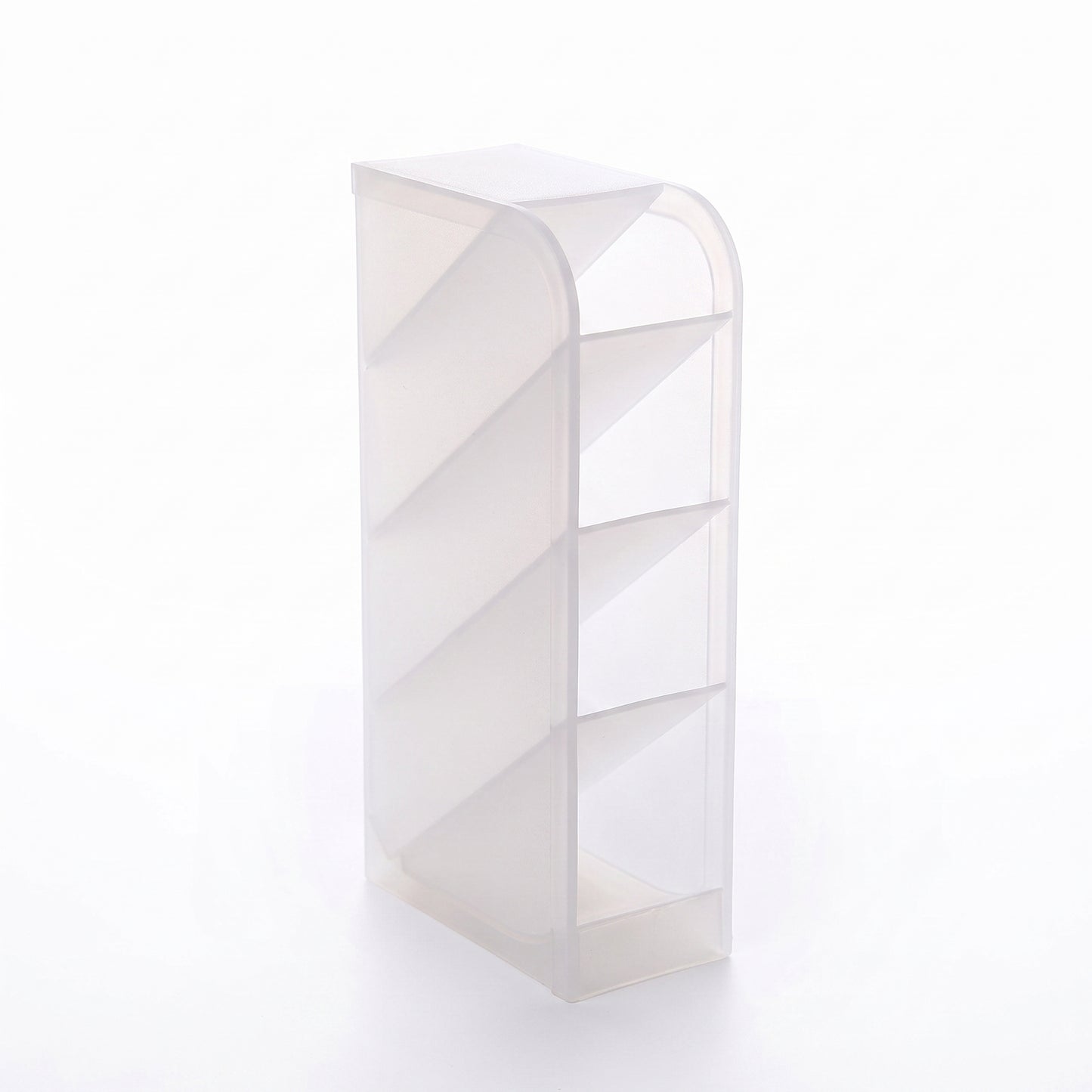 Desk Organizer Pen Holder Desktop Translucent Plastic - studio