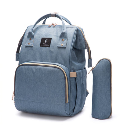 Backpack Insulated Diaper Bag Baby Stroller USB Travel - Image 7