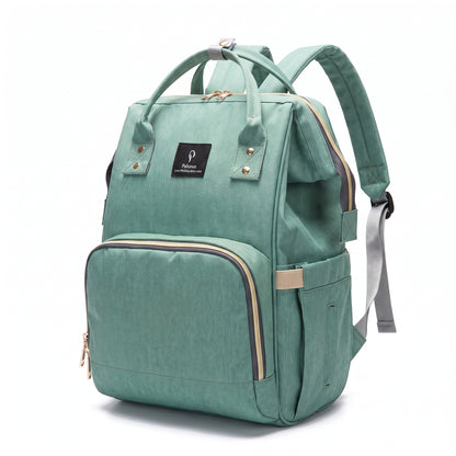 Backpack Insulated Diaper Bag Baby Stroller USB Travel - studio