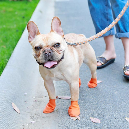 Dog Boots Paw Protectors Silicone Rain Booties Waterproof Protection For Pets - Image 5