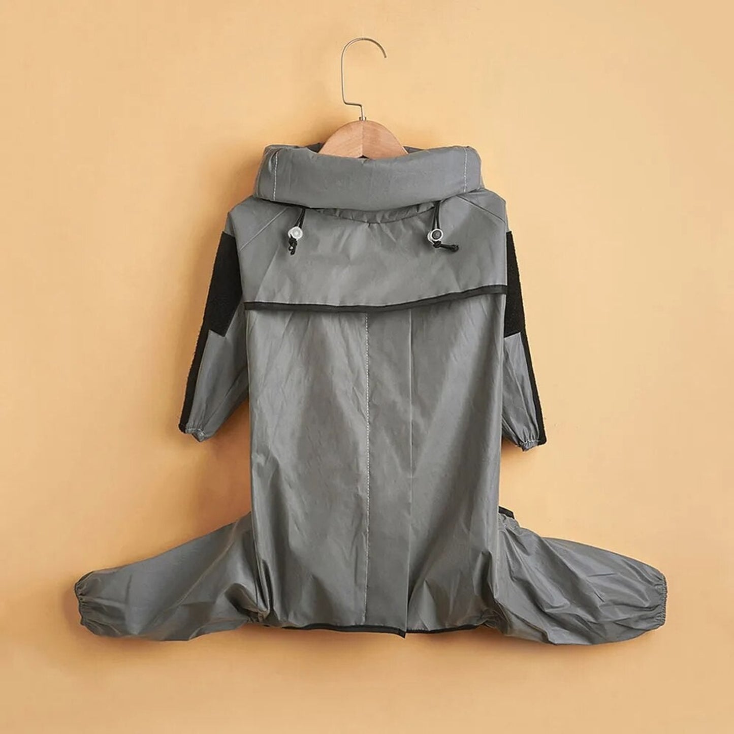 Dog Raincoat Full Body Reflective Waterproof Jacket With Hood For Pets - Image 8